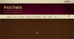 Desktop Screenshot of pantheawine.com