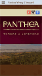 Mobile Screenshot of pantheawine.com